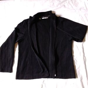 Cutter & Buck Women's Black Open-Front Blazer